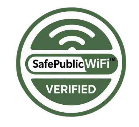 SafePublicWiFi™ Certified Trust Seal